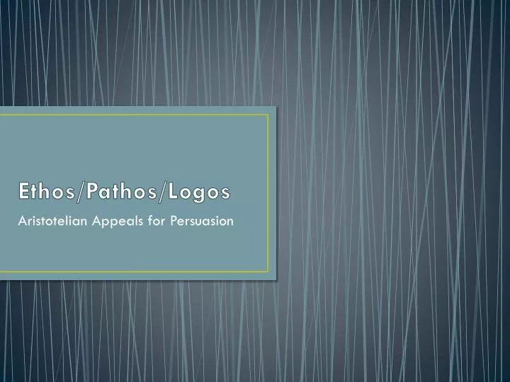 Free Ethos Logos Pathos PowerPoint Template - Free PowerPoint