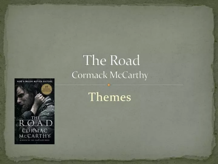 the road cormack mccarthy