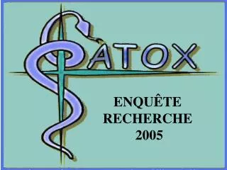 enqu te recherche 2005