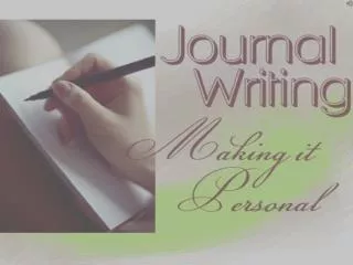 An Effective Journal Writing Topics and Ideas