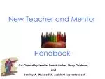 New Teacher and Mentor - slide 1