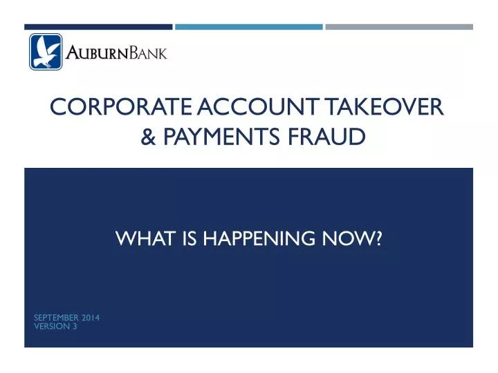 corporate account takeover payments fraud