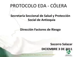 protocolo eda c lera