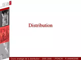 distribution