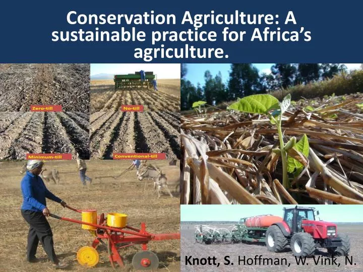 conservation agriculture a sustainable practice for africa s agriculture