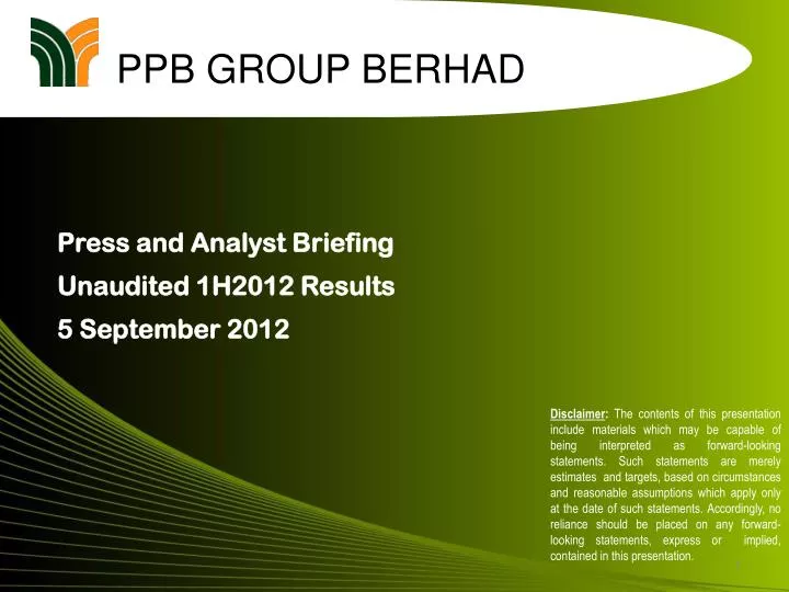 ppb group berhad
