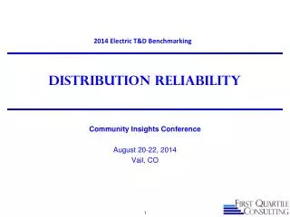 Distribution Reliability