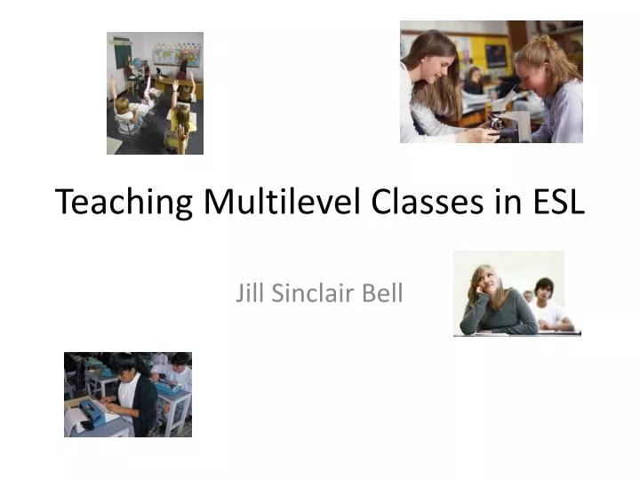 teaching multilevel classes in esl