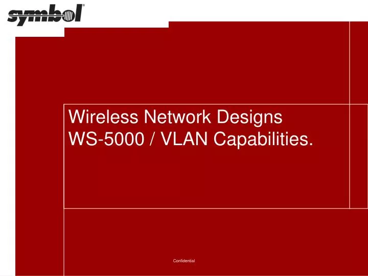 wireless network designs ws 5000 vlan capabilities