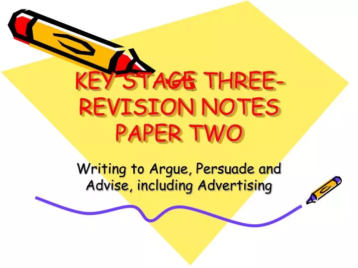 key stage three revision notes paper two