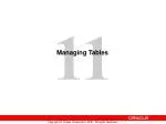 Efficient Table Management Techniques in Oracle Database - slide 1