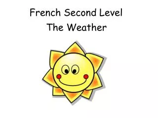 French Second Level
