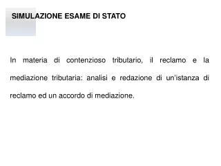 simulazione esame di stato
