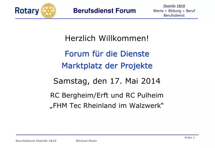 berufsdienst forum