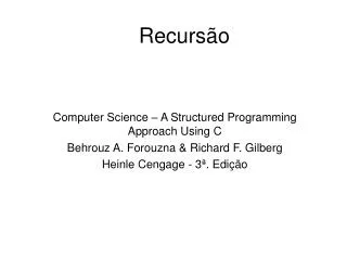 recurs o