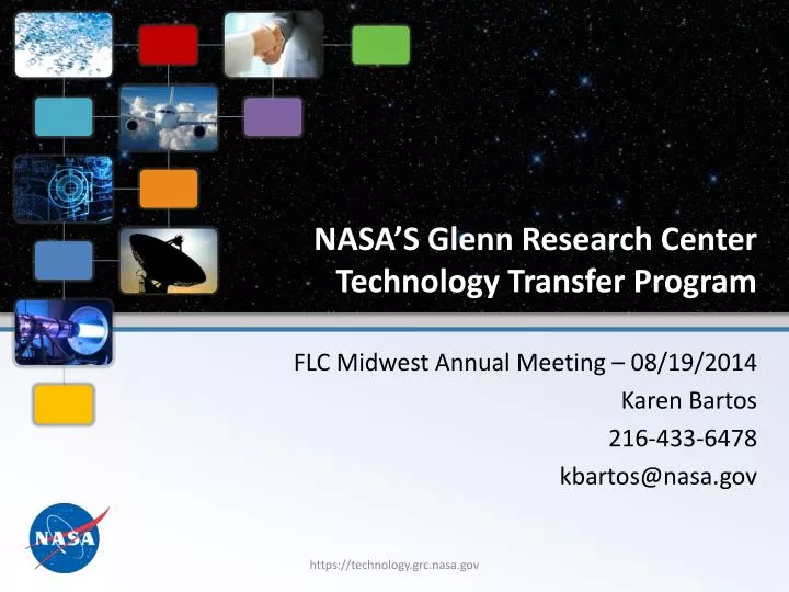 nasa s glenn research center technology transfer program