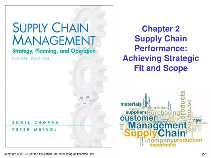 chapter 2 supply chain performance achieving strategic fit and scope