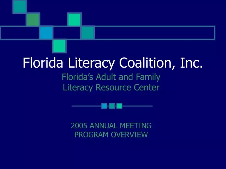 florida literacy coalition inc