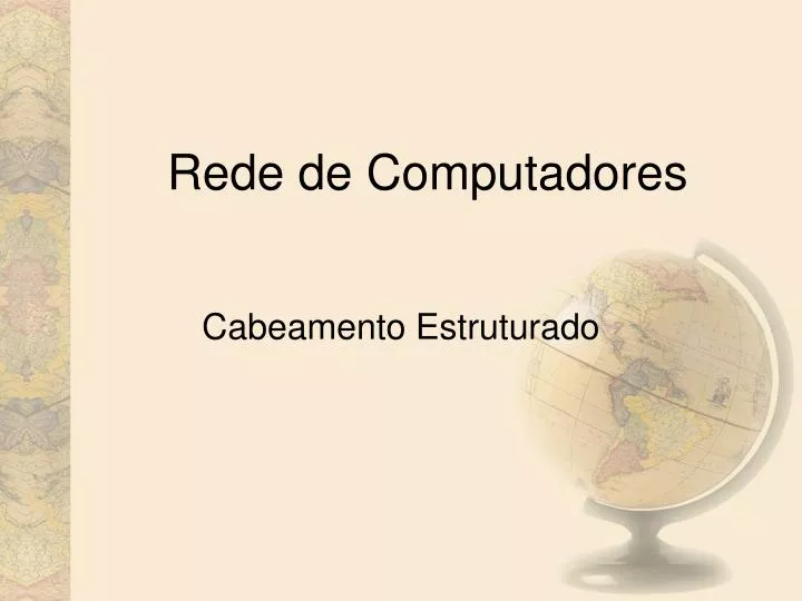 rede de computadores