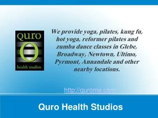 Quro Health Studios