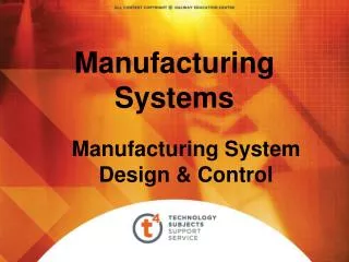 Manufacturing Systems