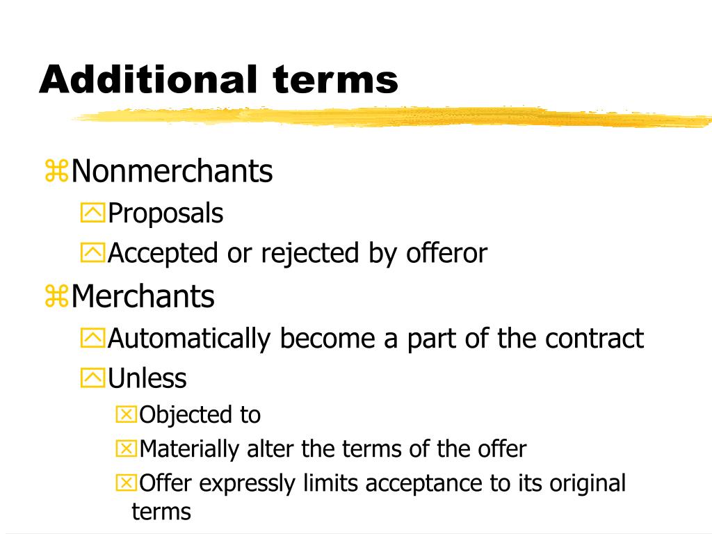 PPT - Additional terms PowerPoint Presentation, free download - ID:5628439