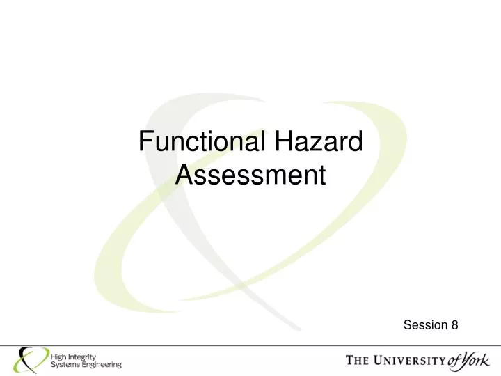 functional hazard assessment