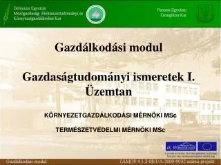 gazd lkod si modul gazdas gtudom nyi ismeretek i zemtan