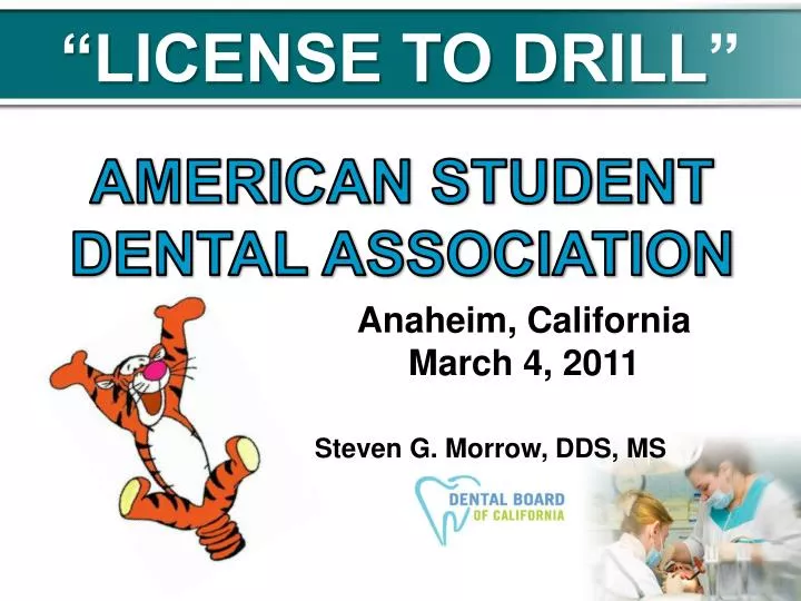 license to drill