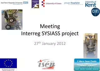Meeting Interreg SYSIASS project