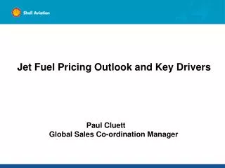 Jet Fuel Pricing Outlook and Key Drivers
