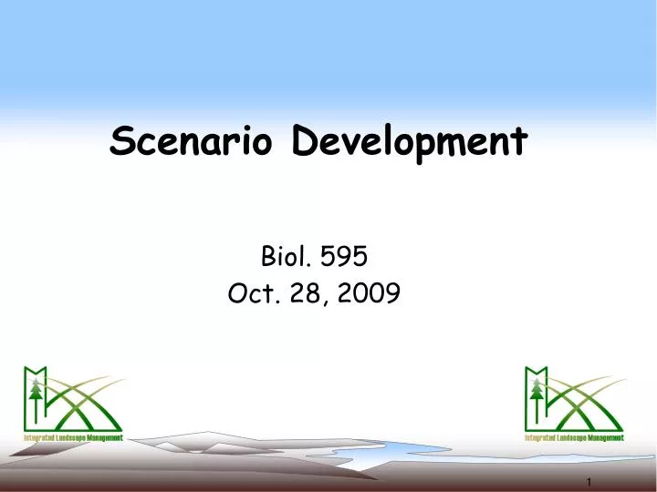 scenario development
