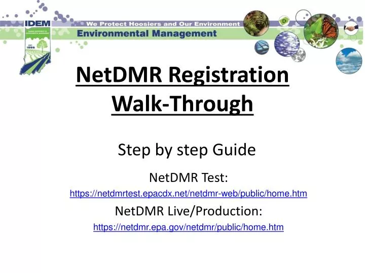 netdmr registration walk through