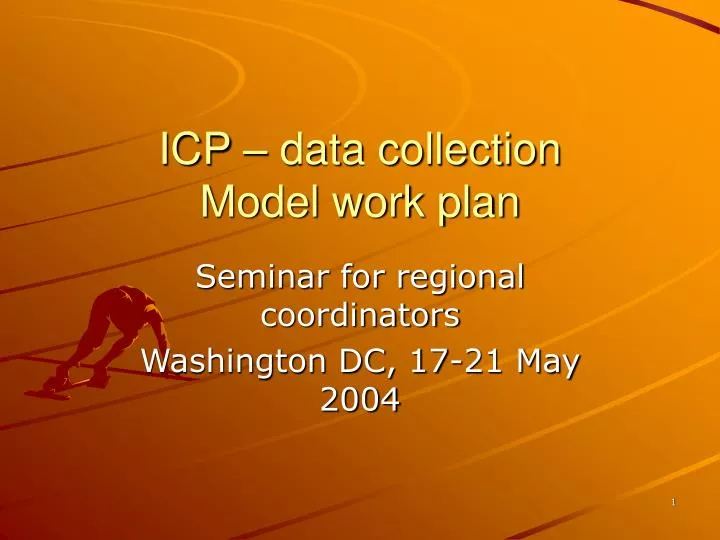 icp data collection model work plan