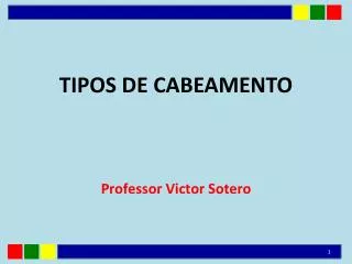 tipos de cabeamento