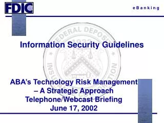 Information Security Guidelines