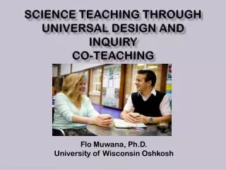 Science Teaching Through Universal Design and Inquiry Co-Teaching