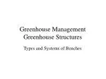 Greenhouse Management Greenhouse Structures - slide 1