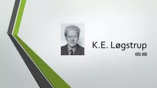 k e l gstrup