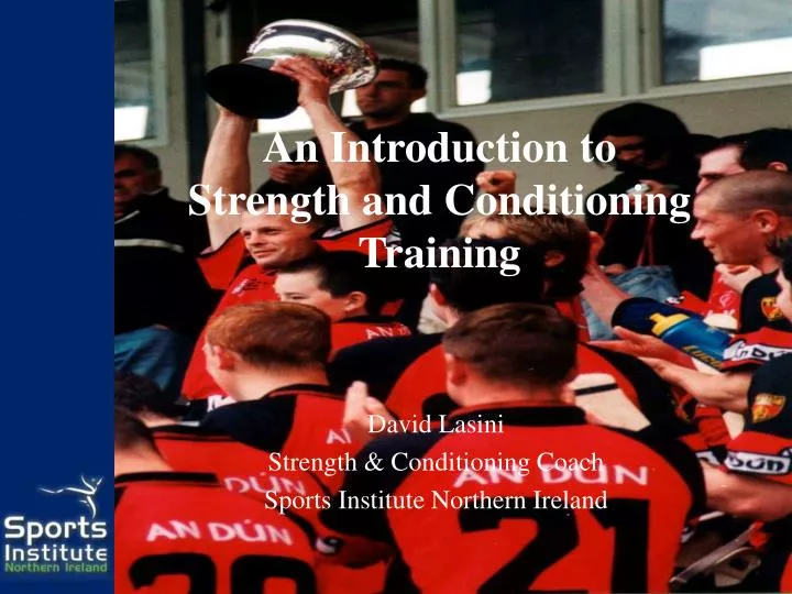 an introduction to strength and conditioning training