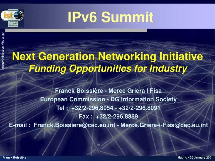 next generation networking initiative funding opportunities for industry