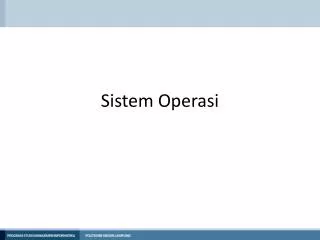sistem operasi