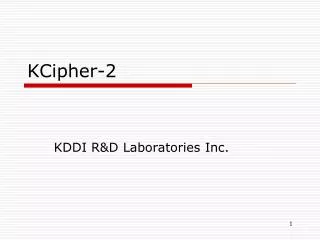 KCipher-2