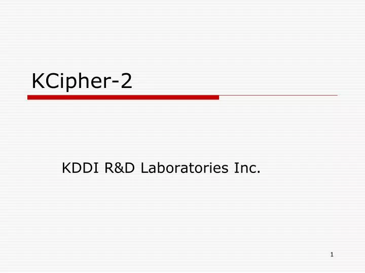 kcipher 2