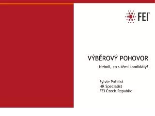 v b rov pohovor