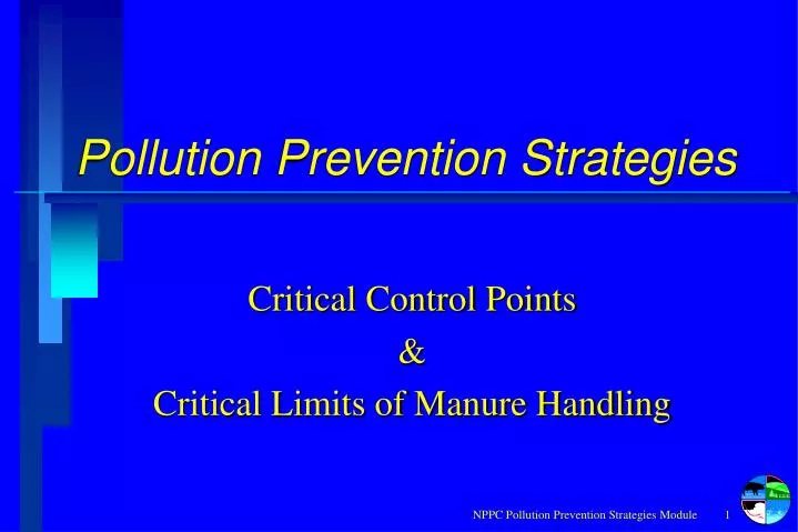 pollution prevention strategies