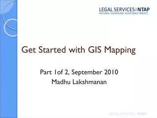 Get Started with GIS Mapping