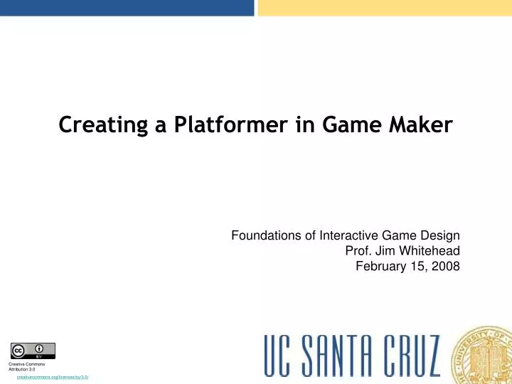 creating a platformer in game maker