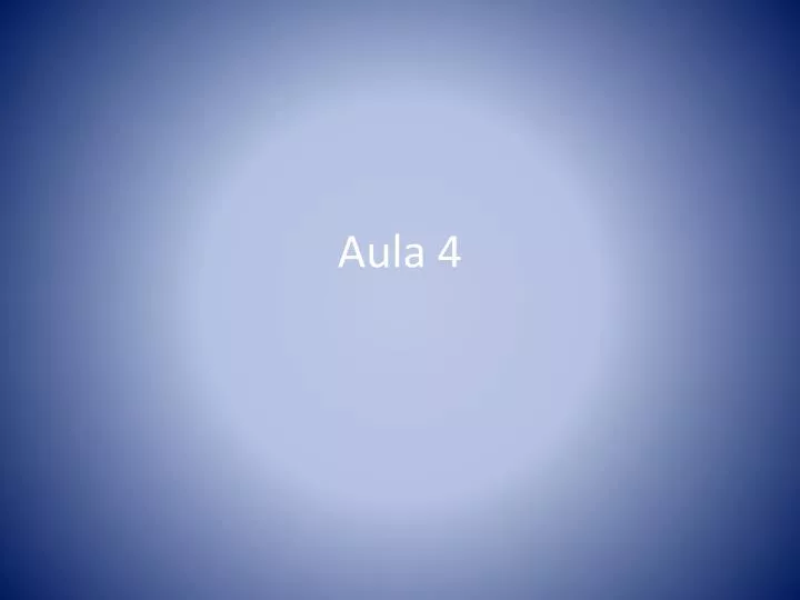 aula 4