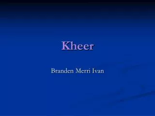 Kheer